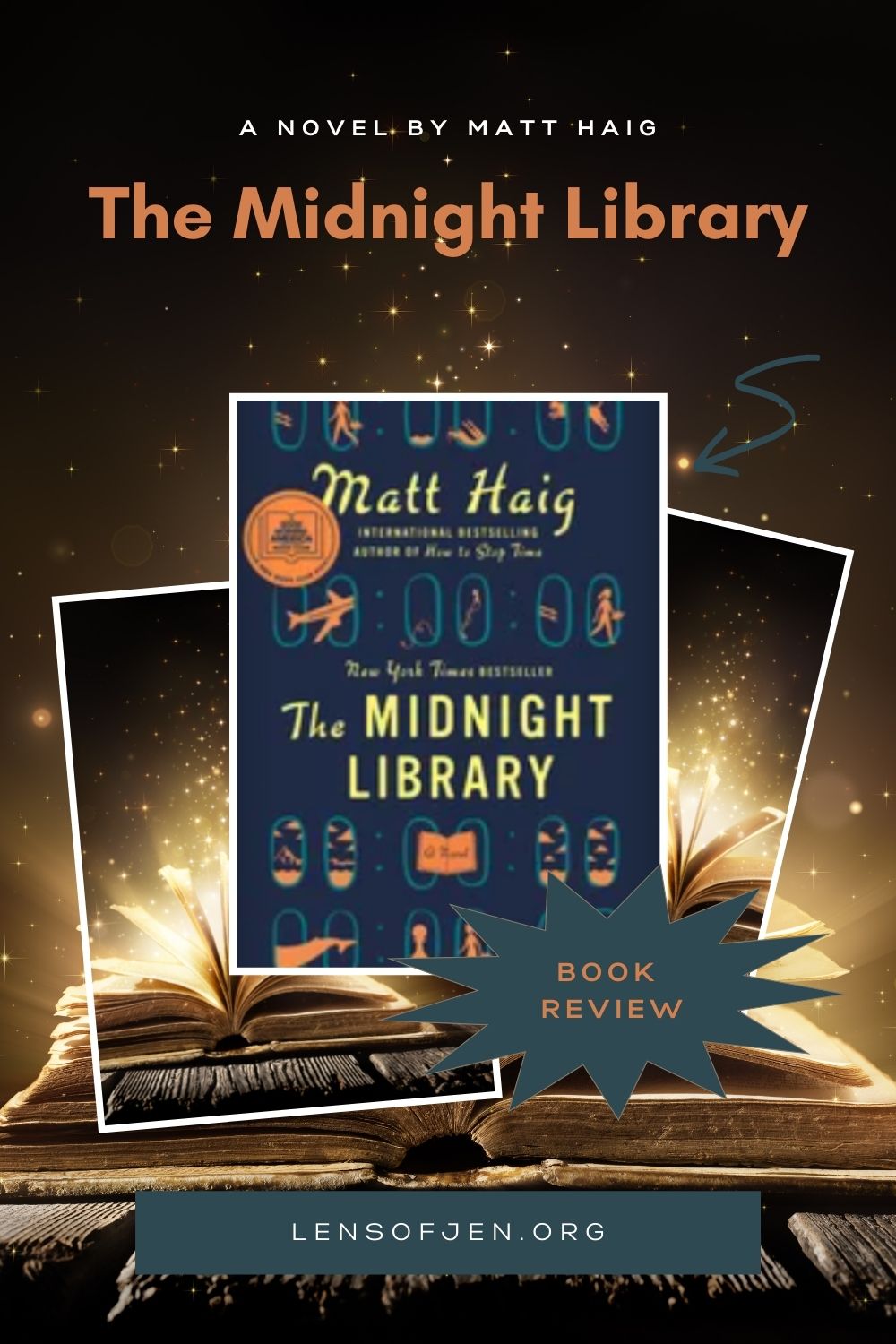 the midnight library author